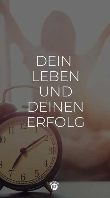 Es wird Zeit, Dein Leben und Deinen Erfolg in die eigene Hand zu nehmen.