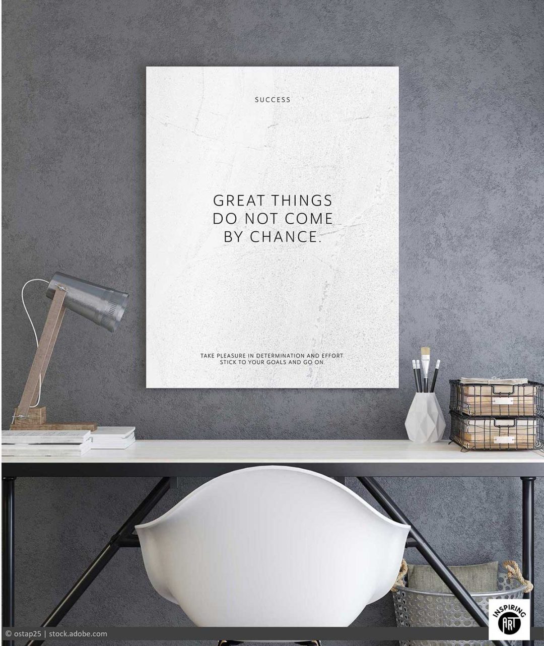 Great things do not come by chance