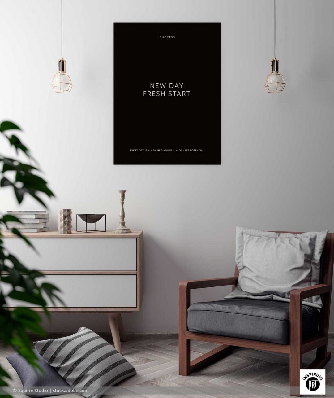 New day. Fresh start.