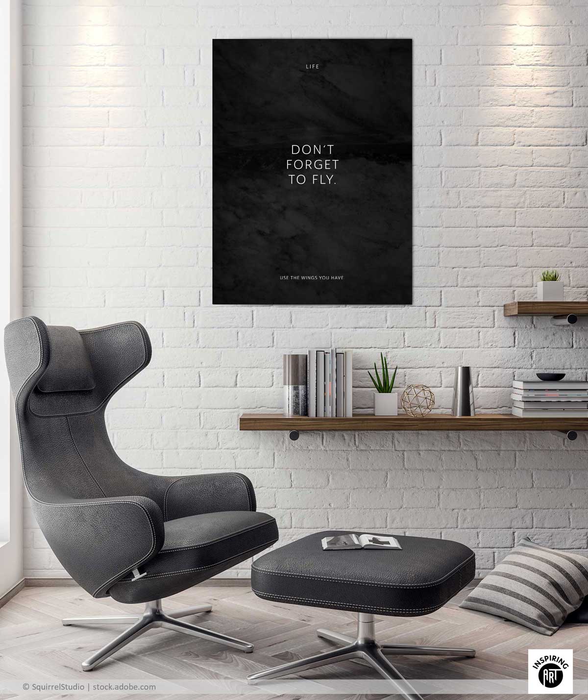 Don't forget to fly. Use the wings you have.