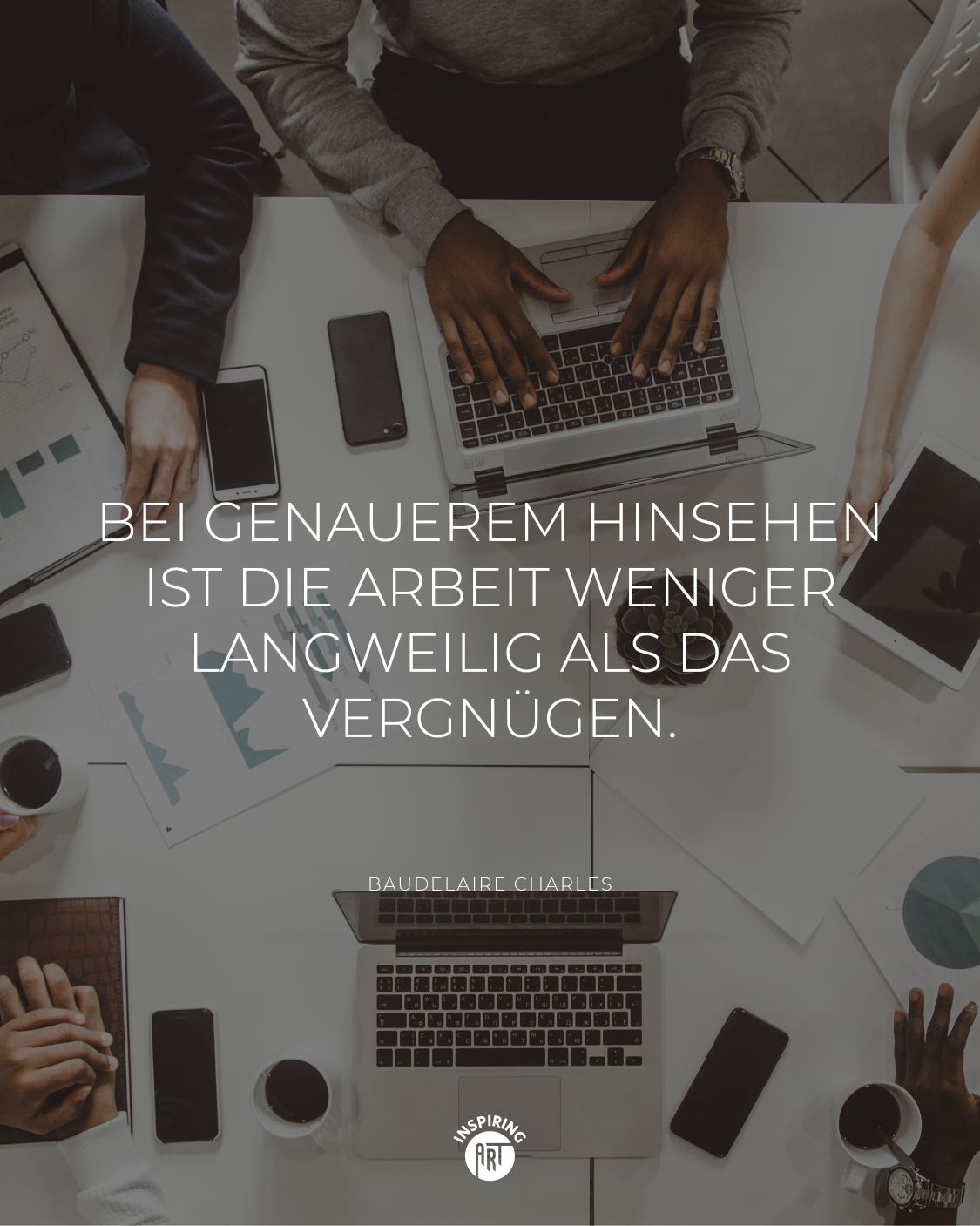 Bei genauerem Hinsehen ist die Arbeit weniger langweilig als das Vergnügen.