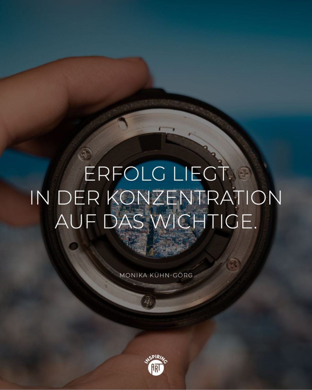 Erfolg liegt in der Konzentration auf das Wichtige.