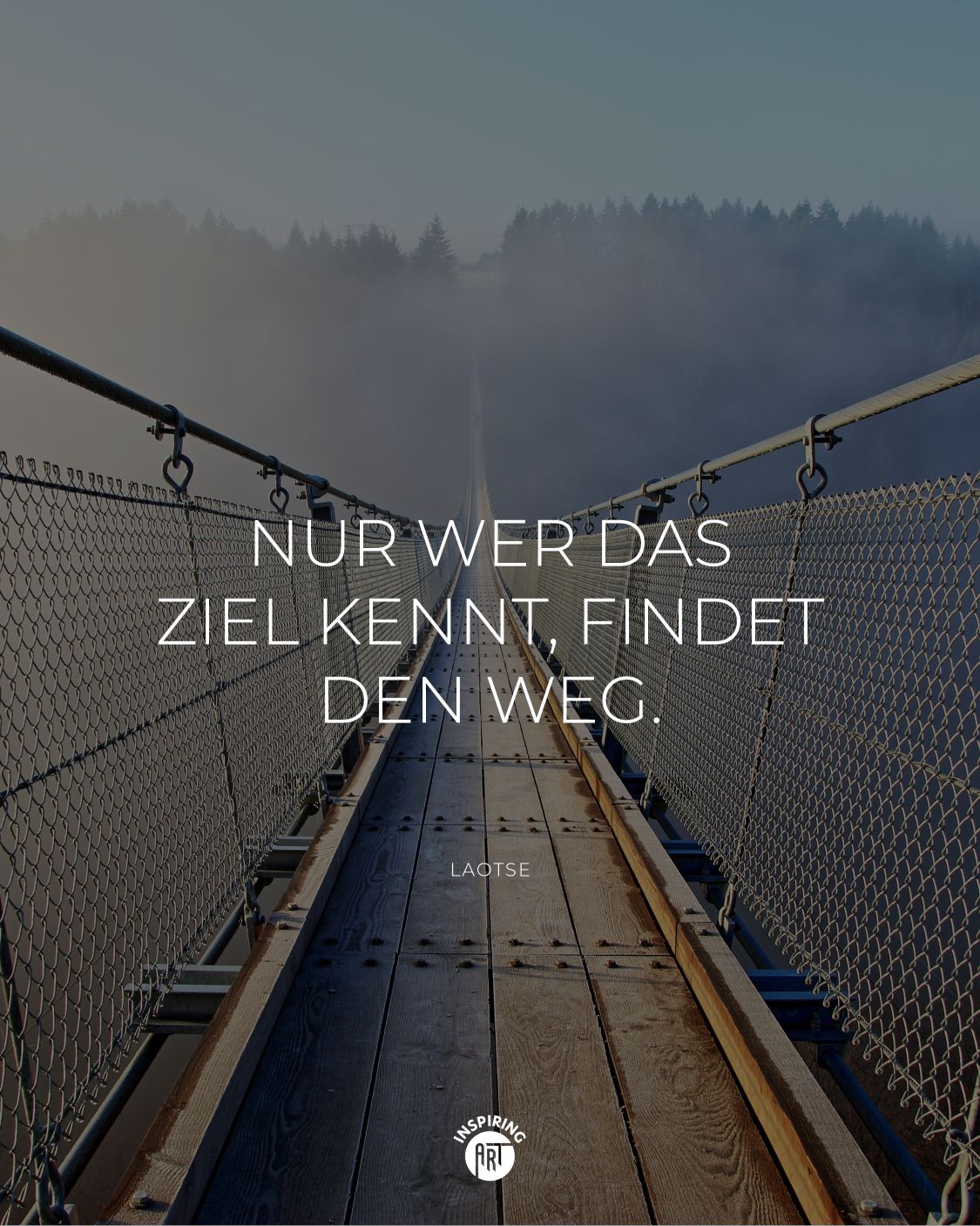 Nur wer das Ziel kennt, findet den Weg.