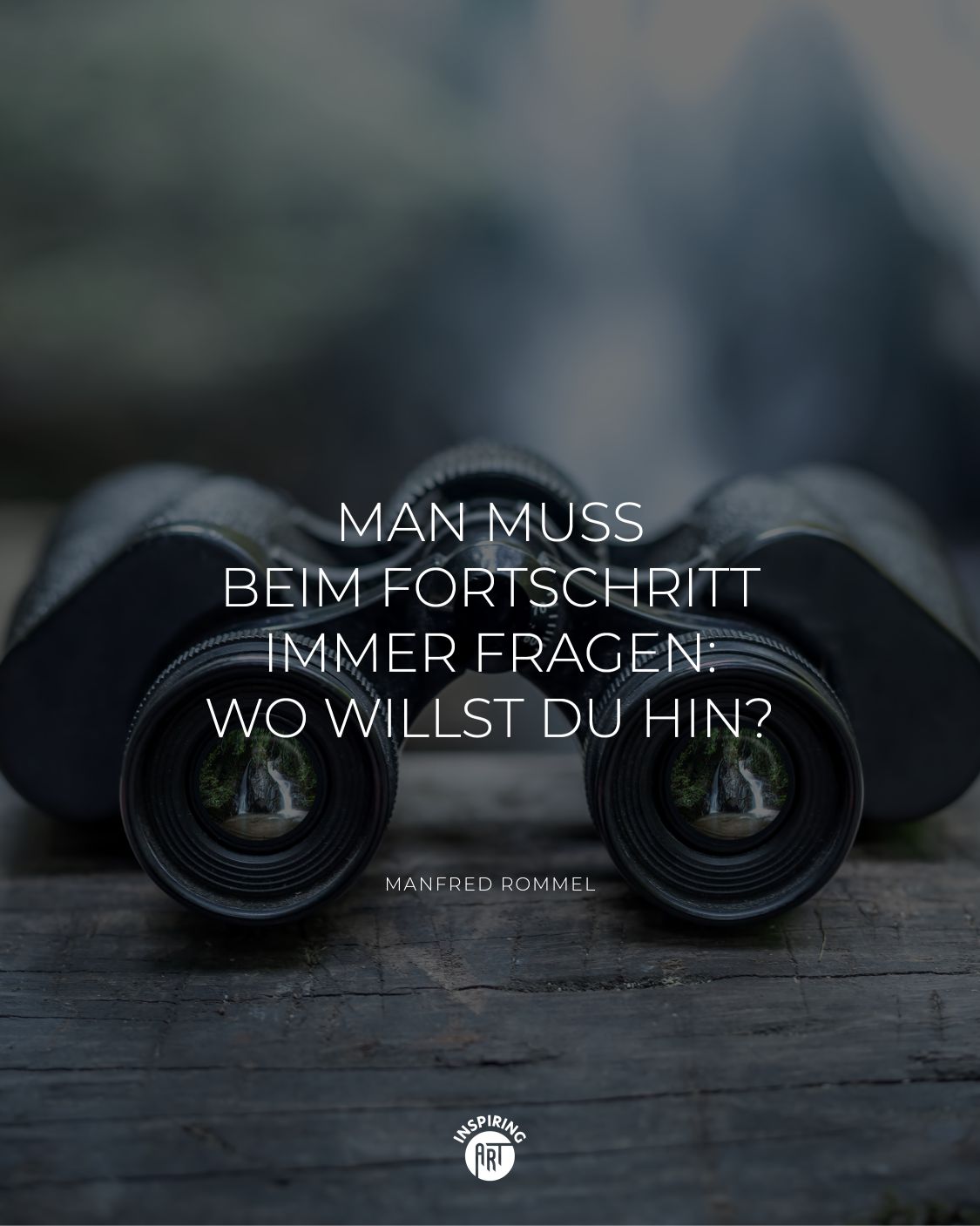 Man muss beim Fortschritt immer fragen: Wo willst Du hin?