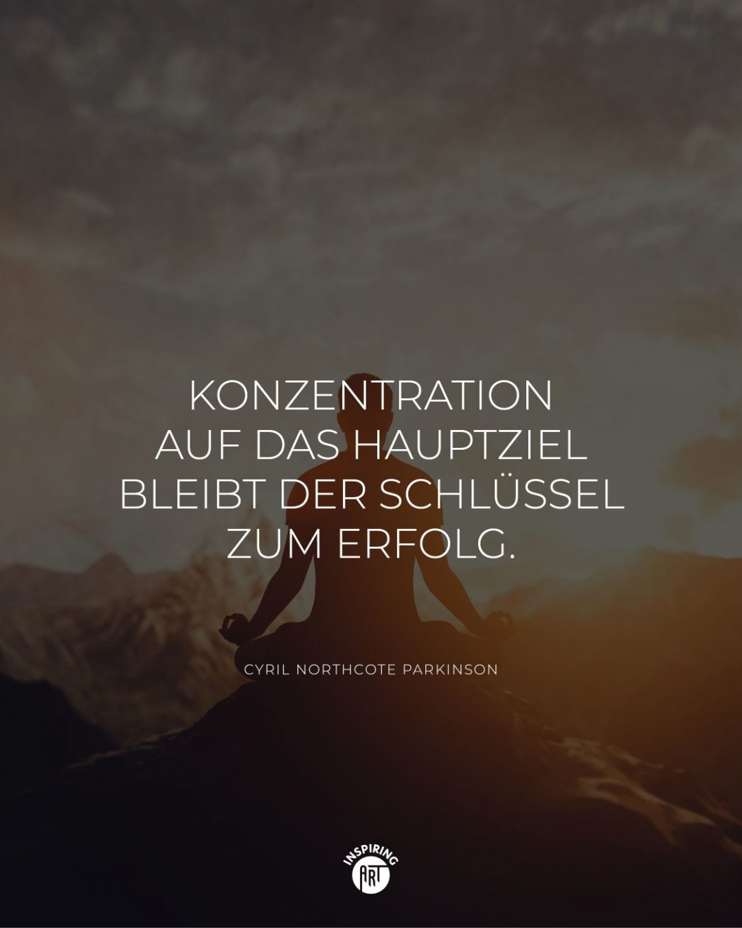 Konzentration auf das Hauptziel bleibt der Schlüssel zum Erfolg.