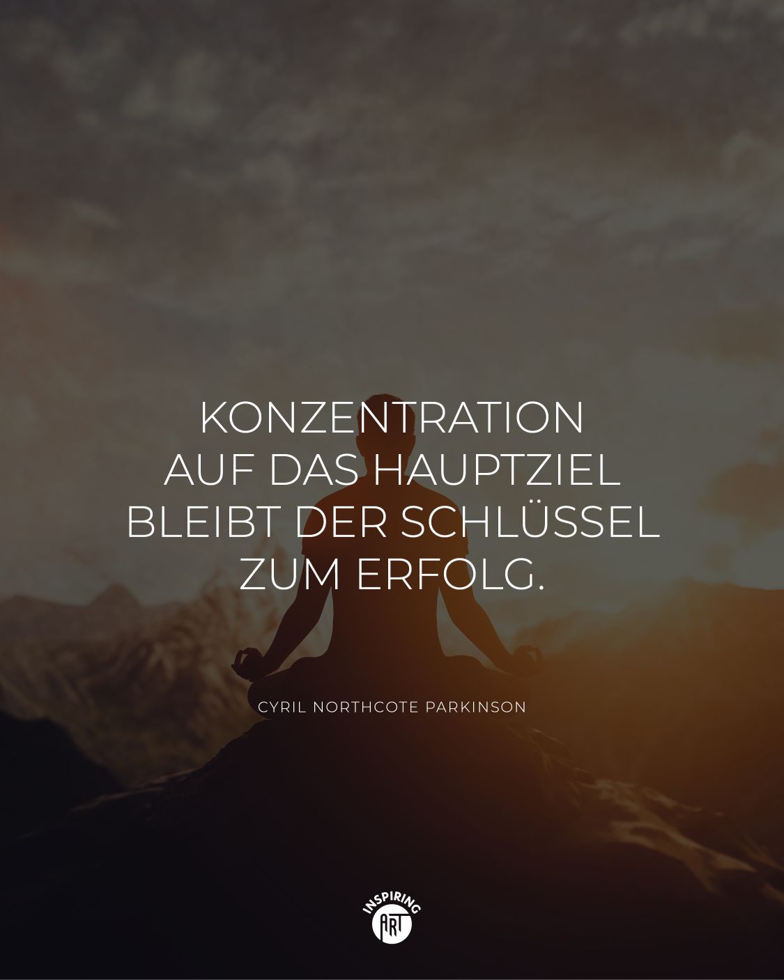 Konzentration auf das Hauptziel bleibt der Schlüssel zum Erfolg.