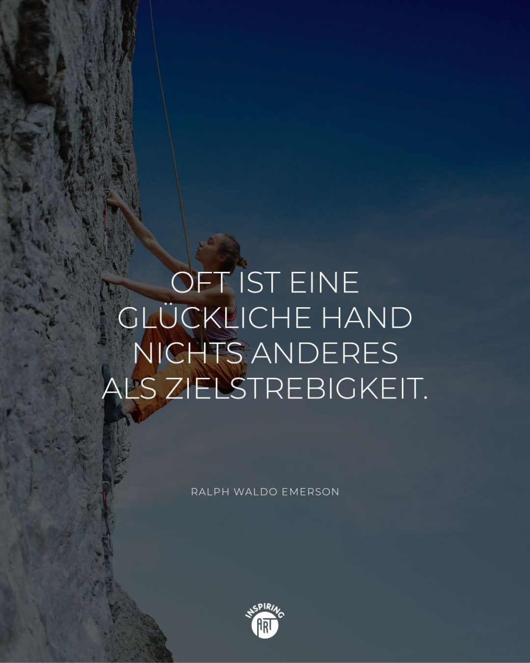Oft ist eine glückliche Hand nichts anderes als Zielstrebigkeit.