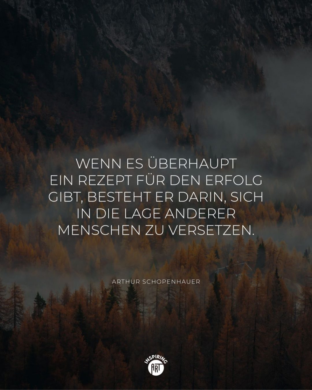 Wenn es überhaupt ein Rezept für den Erfolg gibt, besteht er darin, sich in die Lage anderer Menschen zu versetzen.