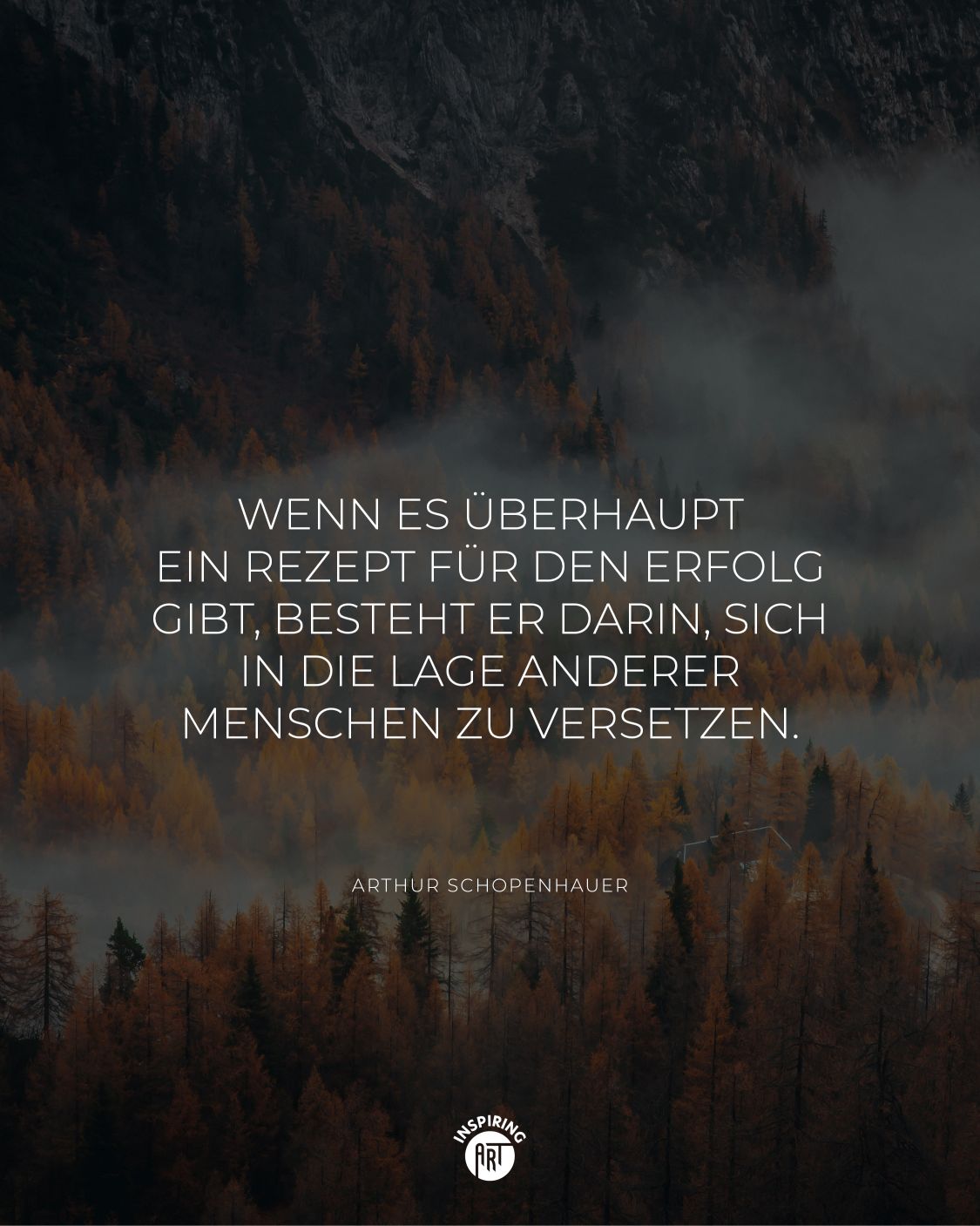 Wenn es überhaupt ein Rezept für den Erfolg gibt, besteht er darin, sich in die Lage anderer Menschen zu versetzen.