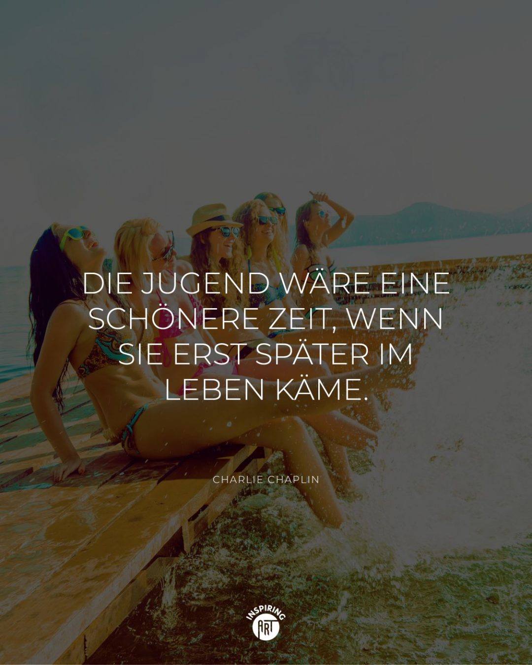 Die Jugend wäre eine schönere Zeit, wenn sie erst später im Leben käme.