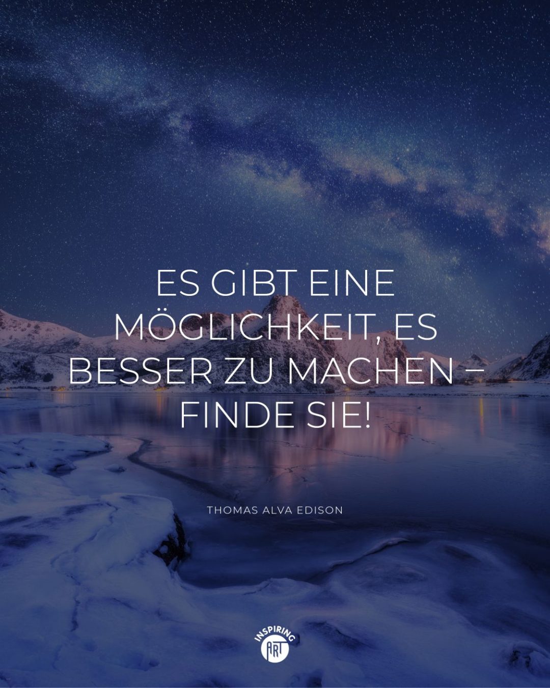 Es gibt eine Möglichkeit, es besser zu machen – finde sie!