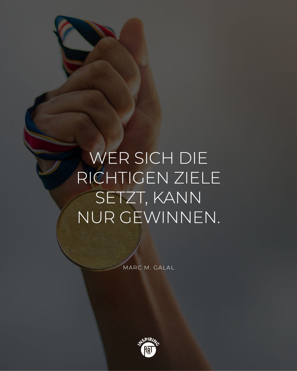 Wer sich die richtigen Ziele setzt, kann nur gewinnen.